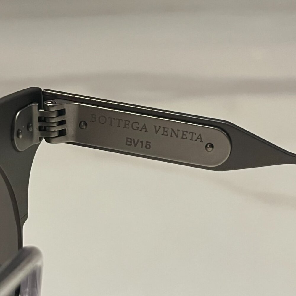 Bottega Veneta BV15 Limited Edition 297/300 Sterling Silver Titanium Sunglasses - Picture 10 of 10